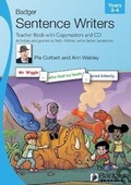 Cover: Sentence Writers Teacher Book with Copymasters and CD: Years 3-4 - Badger Publishing