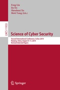 Cover: Science of Cyber Security - Springer