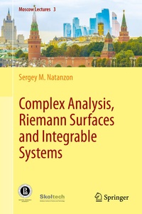 Enlarge image Cover: Complex Analysis, Riemann Surfaces and Integrable Systems - Springer