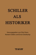 Cover: Schiller als Historiker - J.B. Metzler