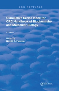 Abbildung von: Cumulative Series Index for CRC Handbook of Biochemistry and Molecular Biology - CRC Press