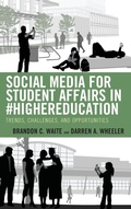 Cover: Social Media for Student Affairs in #HigherEducation - Rowman & Littlefield Publishers