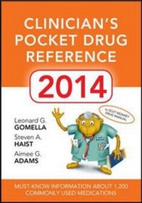 Enlarge image Cover: Clinicians Pocket Drug Reference 2014 - McGraw-Hill Medical