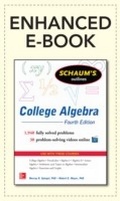 Cover: Schaum's Outline of College Algebra, 4th Edition - McGraw-Hill Education