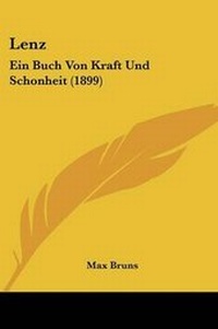 Enlarge image Cover: Lenz - Kessinger Publishing