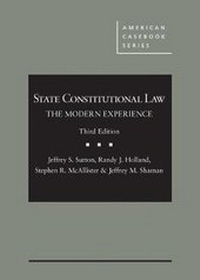 Enlarge image Cover: State Constitutional Law - West Academic Press