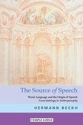 Cover: The The Source of Speech - Temple Lodge Publishing