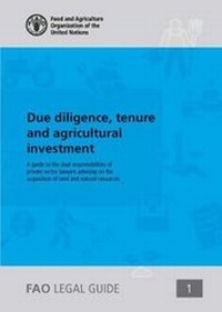 Abbildung von: Due diligence, tenure and agricultural investment - Food & Agriculture Organization of the United Nations (FAO)