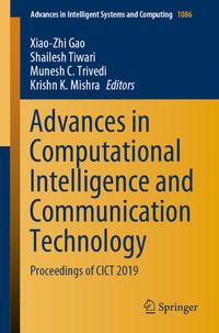 Enlarge image Cover: Advances in Computational Intelligence and Communication Technology - Springer