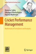 Cover: Cricket Performance Management - Springer