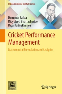 Enlarge image Cover: Cricket Performance Management - Springer