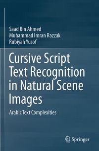 Enlarge image Cover: Cursive Script Text Recognition in Natural Scene Images - Springer