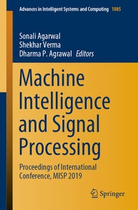 Enlarge image Cover: Machine Intelligence and Signal Processing - Springer