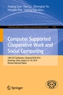 Cover: Computer Supported Cooperative Work and Social Computing - Springer
