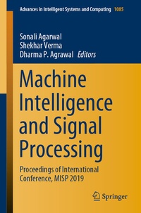 Enlarge image Cover: Machine Intelligence and Signal Processing - Springer