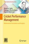 Cover: Cricket Performance Management - Springer