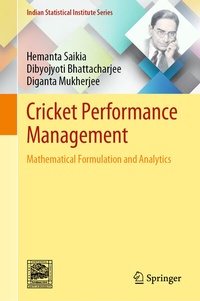 Enlarge image Cover: Cricket Performance Management - Springer