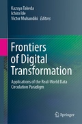 Cover: Frontiers of Digital Transformation - Springer