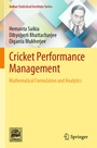 Cover: Cricket Performance Management - Springer