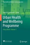 Cover: Urban Health and Wellbeing Programme - Springer