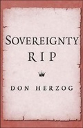 Cover: Sovereignty, RIP - Yale University Press