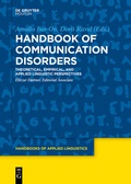 Cover: Handbook of Communication Disorders - De Gruyter Mouton