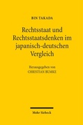 Cover: Rechtsstaat und Rechtsstaatsdenken im japanisch-deutschen Vergleich - Mohr Siebeck