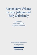 Abbildung von: Authoritative Writings in Early Judaism and Early Christianity - Mohr Siebeck