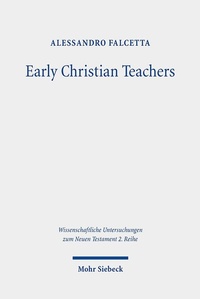 Abbildung von: Early Christian Teachers - Mohr Siebeck