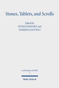 Cover: Stones, Tablets, and Scrolls - Mohr Siebeck