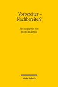 Cover: Vorbereiter - Nachbereiter? - Mohr Siebeck
