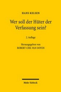 Abbildung von: Wer soll der Hueter der Verfassung sein? - Mohr Siebeck