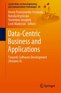 Abbildung von: Data-Centric Business and Applications - Springer