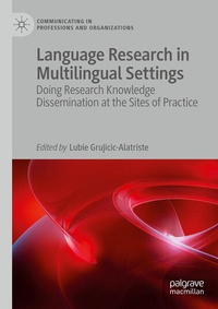 Enlarge image Cover: Language Research in Multilingual Settings - Palgrave Macmillan