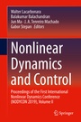 Cover: Nonlinear Dynamics and Control - Springer
