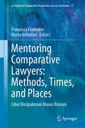 Cover: Mentoring Comparative Lawyers: Methods, Times, and Places - Springer