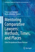 Cover: Mentoring Comparative Lawyers: Methods, Times, and Places - Springer