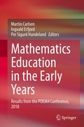 Cover: Mathematics Education in the Early Years - Springer
