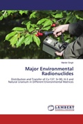Cover: Major Environmental Radionuclides - LAP Lambert Academic Publishing