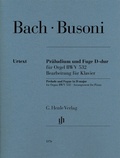 Cover: Ferruccio Busoni - Pr&auml;ludium und Fuge D-dur f&uuml;r Orgel BWV 532 - Henle, G&uuml;nter