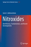 Cover: Nitroxides - Springer