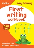 Cover: First Writing Workbook Ages 3-5 - Collins