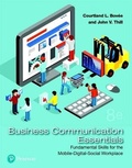 Cover: Business Communication Essentials + 2019 Mylab Business Communication with Pearson Etext -- Access Card Package - Pearson