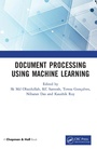 Cover: Document Processing Using Machine Learning - Chapman & Hall/CRC