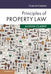 Enlarge image Cover: Principles of Property Law - Cambridge University Press