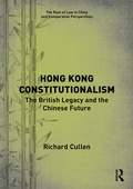 Cover: Hong Kong Constitutionalism - Routledge