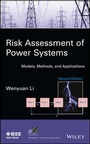 Cover: Risk Assessment of Power Systems - Models, Methods and Applications 2e - Wiley