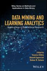 Enlarge image Cover: Data Mining and Learning Analytics - Applications in Educational Research - Wiley