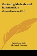 Cover: Marketing Methods And Salesmanship - Kessinger Publishing