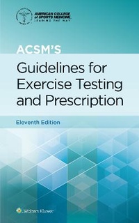 Enlarge image Cover: ACSM's Guidelines for Exercise Testing and Prescription - WOLTERS KLUWER HEALTH